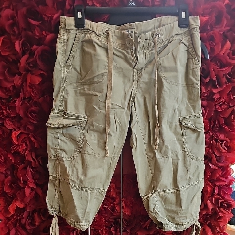 Paris Blues Junior Size 11 Casual Tan Cargo Pants